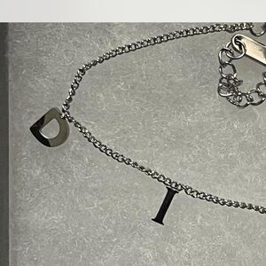 Silver and gold DI⭐️R Charm Bracelet